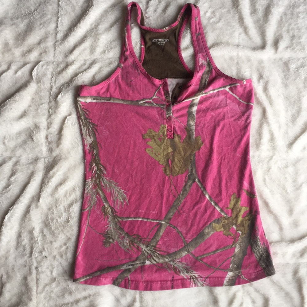 Real tree tank top